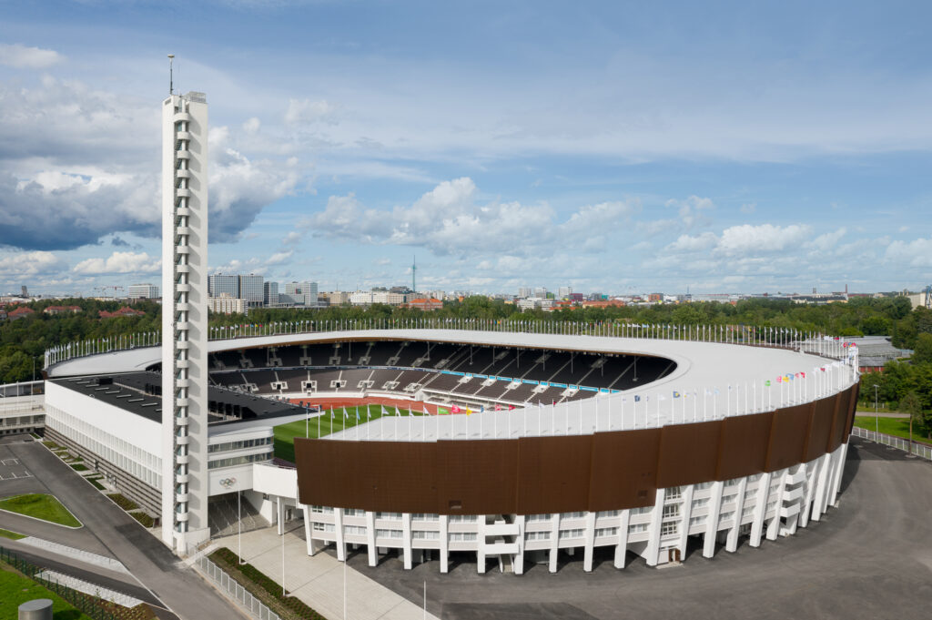 Olympic Stadium after renovation
